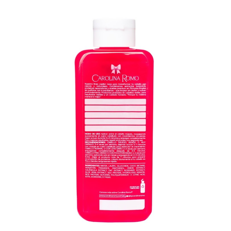 Shampoo Premium para el crecimiento del cabello, eliminar la caspa y la caida.