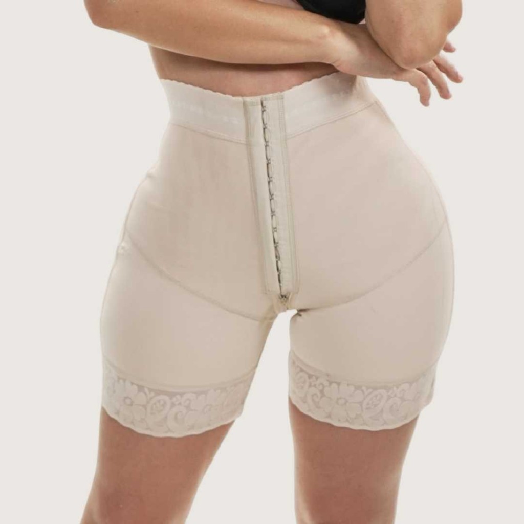 Short PECHE - Levanta Cola Invisible - Nalgas de Durazno 🍑 con Abdomen Reloj de Arena ⏳ 2