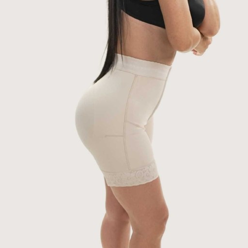 Short PECHE - Levanta Cola Invisible - Nalgas de Durazno 🍑 con Abdomen Reloj de Arena ⏳