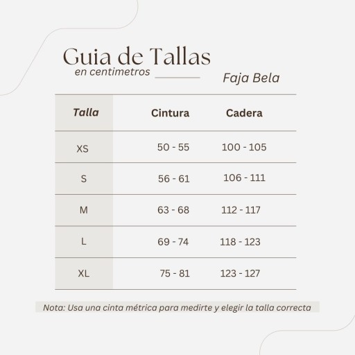Guia de Tallas