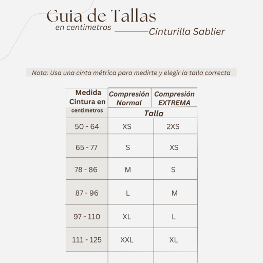 Cinturilla Reloj de Arena - Carolina Romo PREMIUM